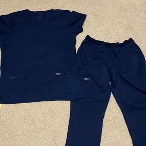 Navy Scrub Set
